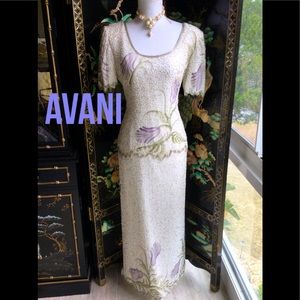 Glamorous Beaded Gown B9